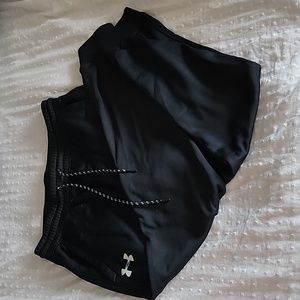 Black under armour joggers large storm